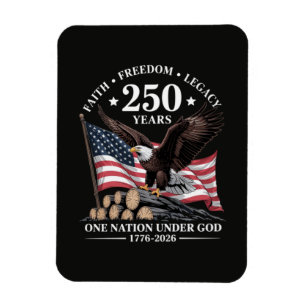 Magnet Flexible Aigle 250e anniversaire États-Unis