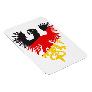 Magnet Flexible Aigle noire allemande