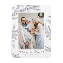 Magnet Flexible Aiguilles de pin givré Pastel Joyeux & Bright Phot
