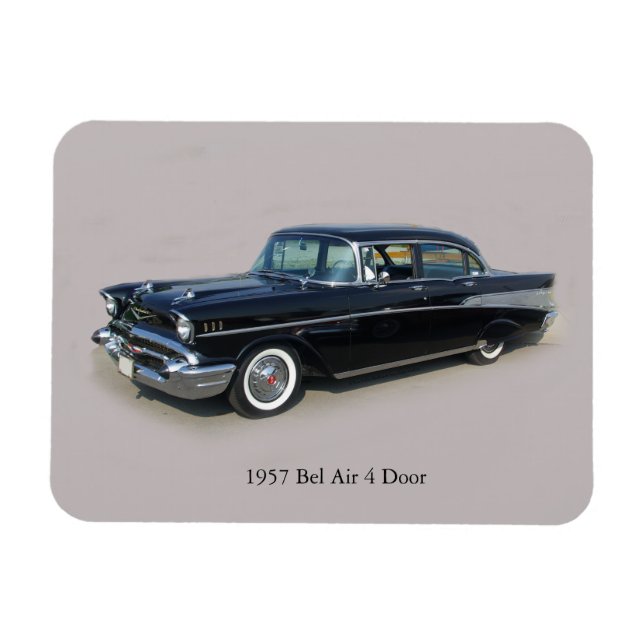 Magnet Flexible Aimant 4 portes Bel Air 1957 (Horizontal)