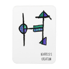 Magnet Flexible Aimant avec le H initial