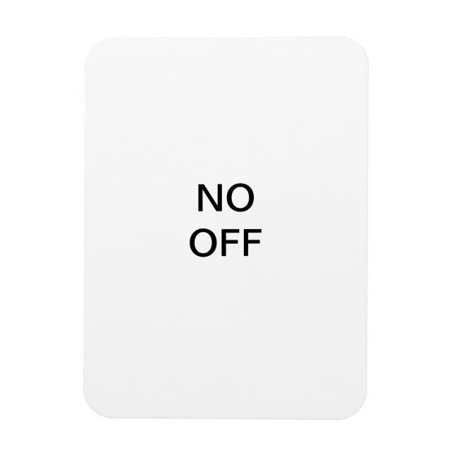 Magnet Flexible aimant avec "ON & OFF" (Vertical)