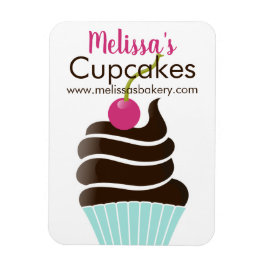 Magnet Flexible Aimant carte de visite de cerise de chocolat