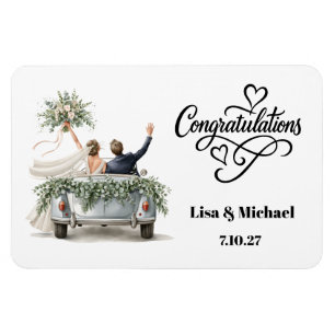 Magnet Flexible Aimant Couple de Mariage