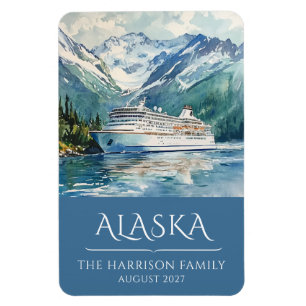 Magnet Flexible Aimant de cabine de bateau de croisière en Alaska