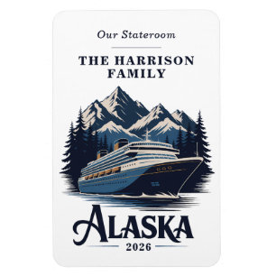 Magnet Flexible Aimant de cabine de bateau de croisière en Alaska