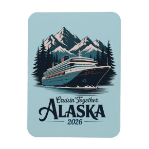 Magnet Flexible Aimant de cabine de bateau de croisière en Alaska