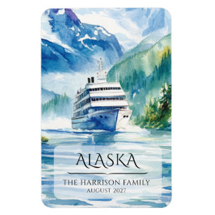 Magnet Flexible Aimant de cabine de bateau de croisière en Alaska