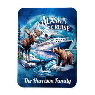 Magnet Flexible Aimant de cabine de bateau de croisière en Alaska