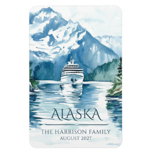 Magnet Flexible Aimant de cabine de bateau de croisière en Alaska