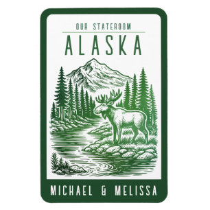 Magnet Flexible Aimant de cabine de bateau de croisière en Alaska