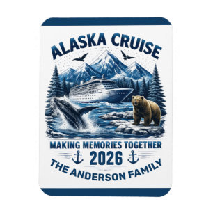 Magnet Flexible Aimant de cabine de bateau de croisière en Alaska