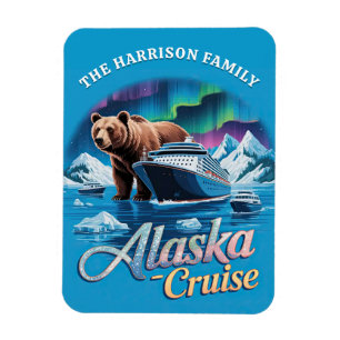 Magnet Flexible Aimant de cabine de bateau de croisière en Alaska