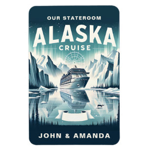 Magnet Flexible Aimant de cabine de bateau de croisière en Alaska