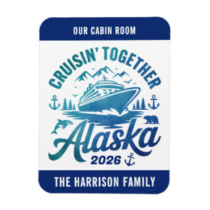 Magnet Flexible Aimant de cabine de bateau de croisière en Alaska