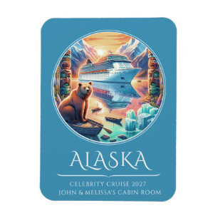 Magnet Flexible Aimant de cabine de bateau de croisière en Alaska