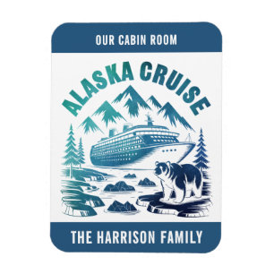 Magnet Flexible Aimant de cabine de bateau de croisière en Alaska