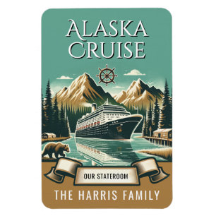 Magnet Flexible Aimant de cabine de bateau de croisière en Alaska