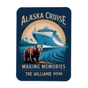 Magnet Flexible Aimant de cabine de bateau de croisière en Alaska