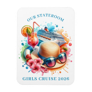 Magnet Flexible Aimant de cabine de bateau de croisière pour fille