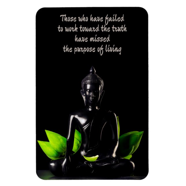 Magnet Flexible Aimant de citation de bouddha 1 (Vertical)