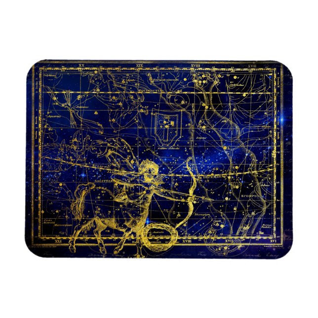 Magnet Flexible aimant de constellation sagittaire (Horizontal)