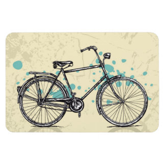 Magnet Flexible Aimant de dessin de bicyclette vintage