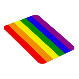 Magnet Flexible Aimant de drapeau d'arc-en-ciel