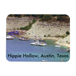 Magnet Flexible Aimant de Hippie Hollow, Austin Texas
