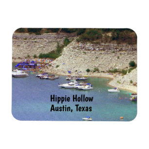Magnet Flexible Aimant de Hippie Hollow, Austin Texas