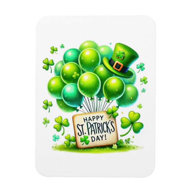 Magnet Flexible Aimant de la Saint-Patrick (Vertical)