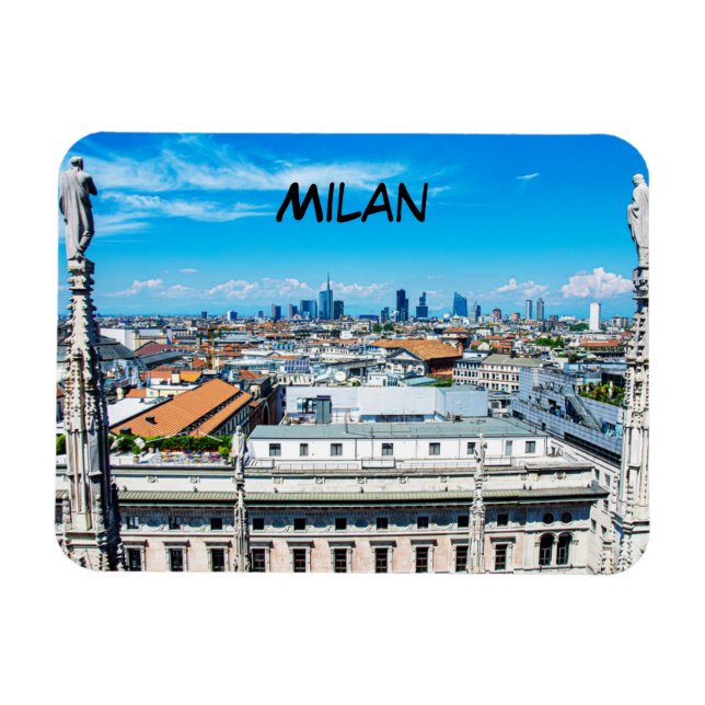 Magnet Flexible Aimant de ligne d'horizon de Milan (Horizontal)