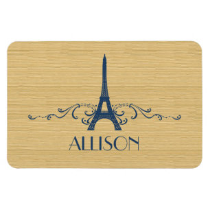 Magnet Flexible Aimant de luxe bleu français