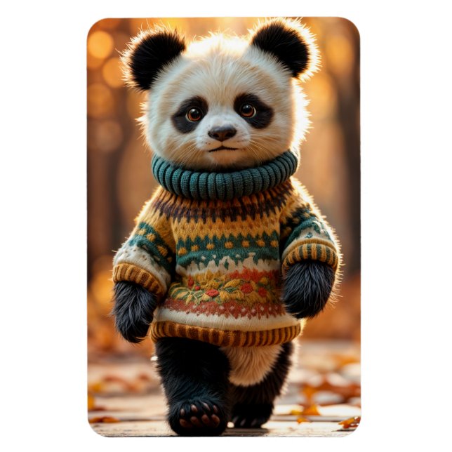 Magnet Flexible Aimant de panda (Vertical)
