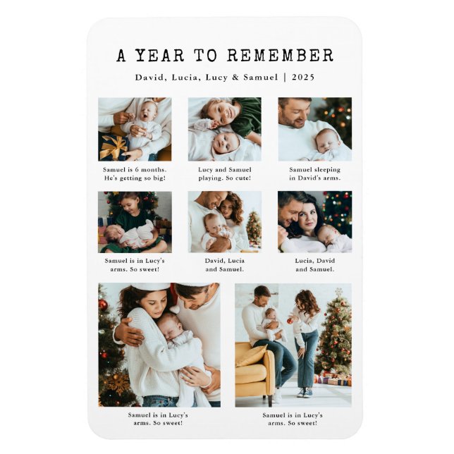 Magnet Flexible Aimant de photo de vacances (Vertical)