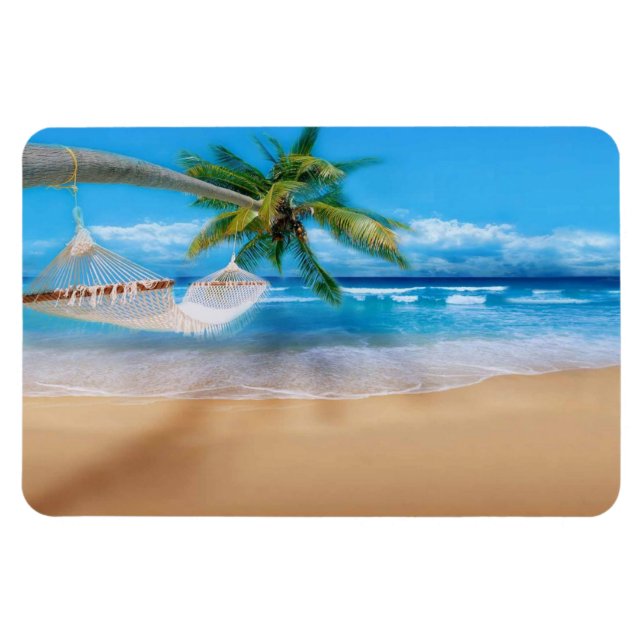 Magnet Flexible Aimant de plage tropical (Horizontal)