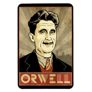 Magnet Flexible Aimant de prime de George Orwell
