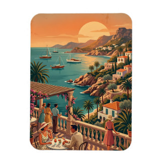 Magnet Flexible Aimant de réfrigérateur Ibiza Espagne Art de voyag