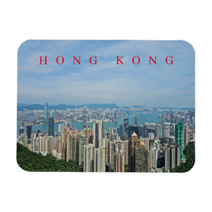 Magnet Flexible aimant de réfrigérateur vue panoramique de Hong Ko