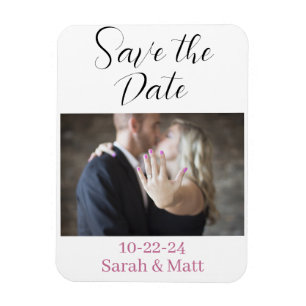 Magnet Flexible Aimant de sauvegarde de date Beachy photo personna