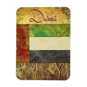 Magnet Flexible Aimant de souvenir de Dubaï