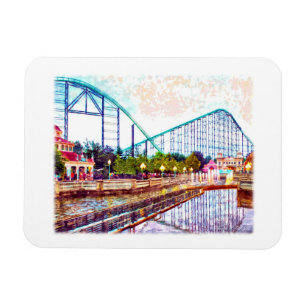 Magnet Flexible Aimant "de souvenirs de Kennywood"