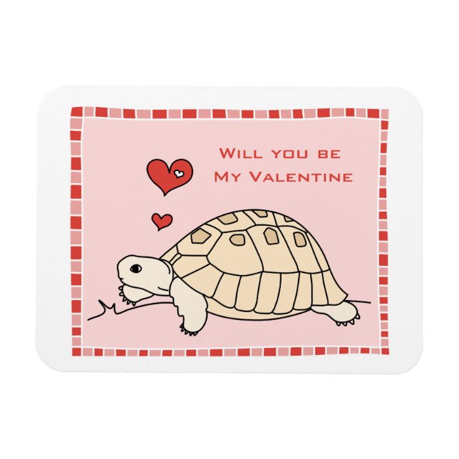 Magnet Flexible Aimant de tortue grecque personnalisable (Horizontal)