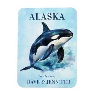 Magnet Flexible Aimant d'état du navire de croisière de l'Alaska