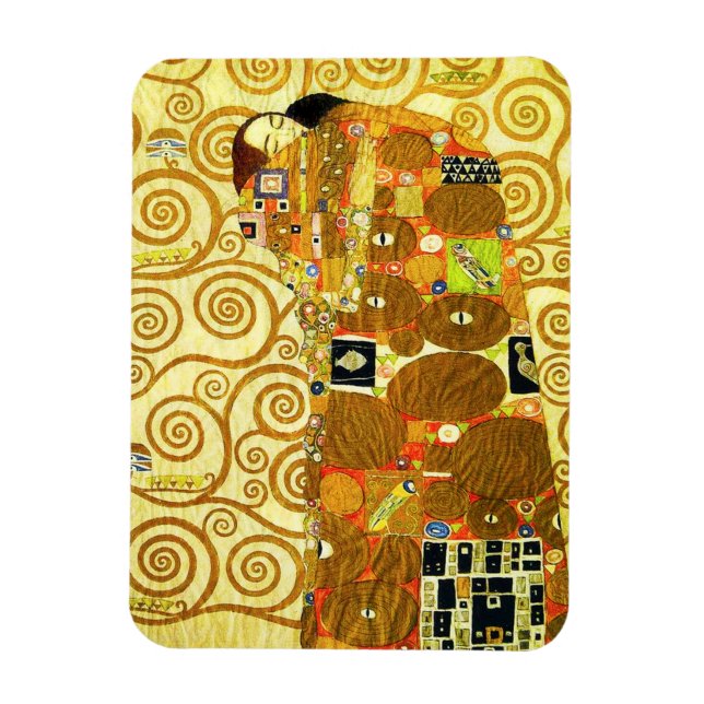 Magnet Flexible Aimant d'exécution de Gustav Klimt (Vertical)