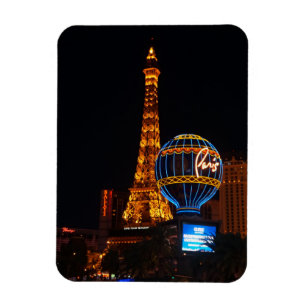 Magnet Flexible Aimant d'hôtel et de casino #2 de Paris Las Vegas