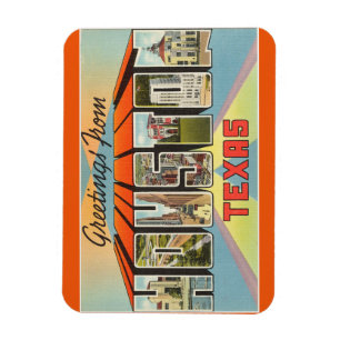 Magnet Flexible Aimant du Texas, Houston