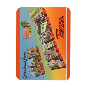 Magnet Flexible Aimant du Texas, San Antonio