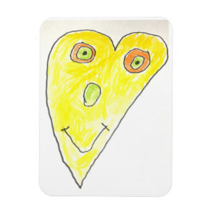 Magnet Flexible Aimant du visage du coeur