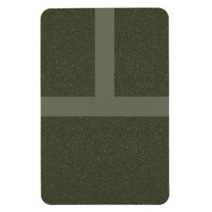 Magnet Flexible Aimant en grille vert mousse gras – Personnalisabl